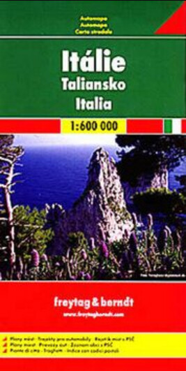 Itálie : 1:600 000 : automapa = Taliansko = Italia = Italien = Italy = Italie