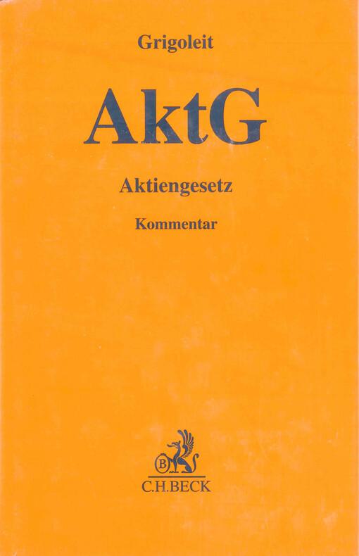 Aktiengesetz : Kommentar