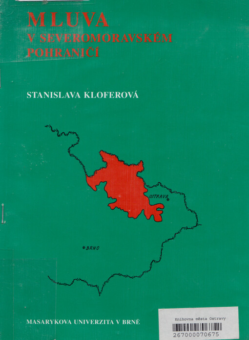 Mluva v severomoravském pohraničí 