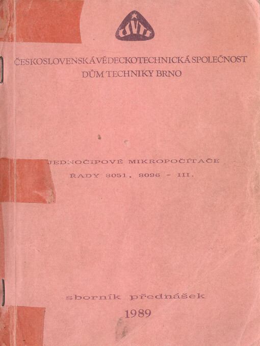 Jednočipové mikropočítače řady 8051. 3