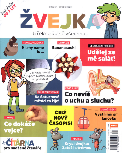 Žvejka : ti řekne úplně všechno : školákům od 7 let
