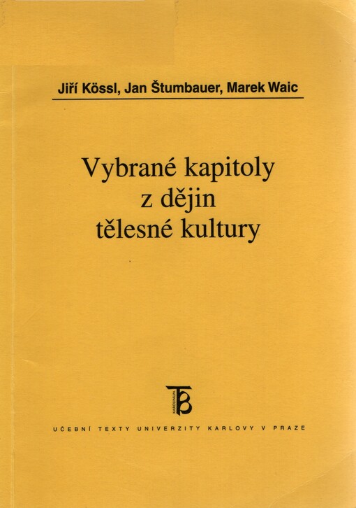 Vybrané kapitoly z dějin tělesné kultury