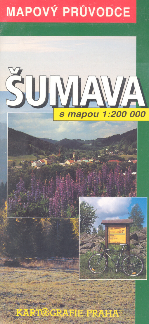 Šumava s mapou 1:200 000