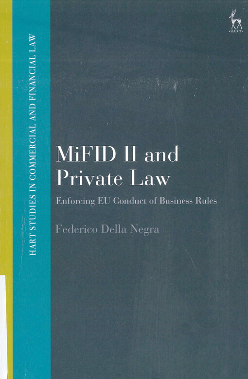 MiFID II and private law : enforcing EU conduct of business rules