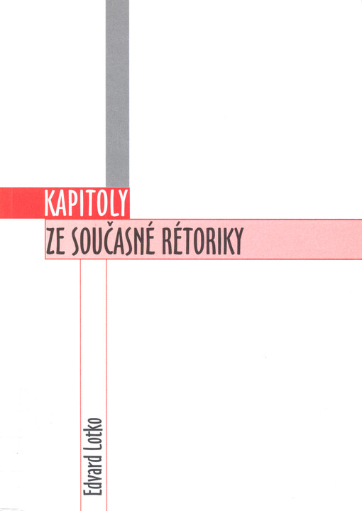 Kapitoly ze současné rétoriky