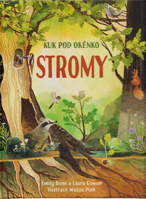 Kuk pod okénko. Stromy