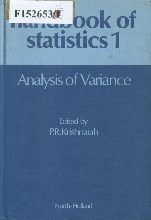 Analysis of variance