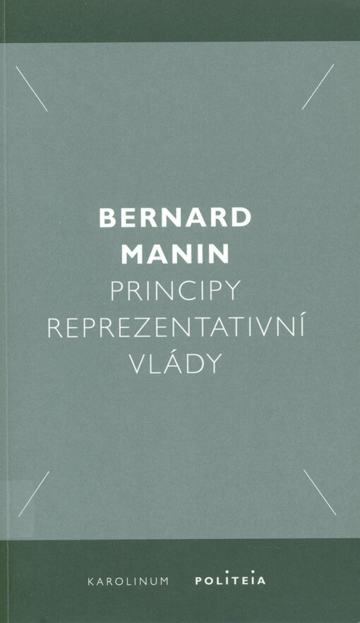 Principy reprezentativní vlády