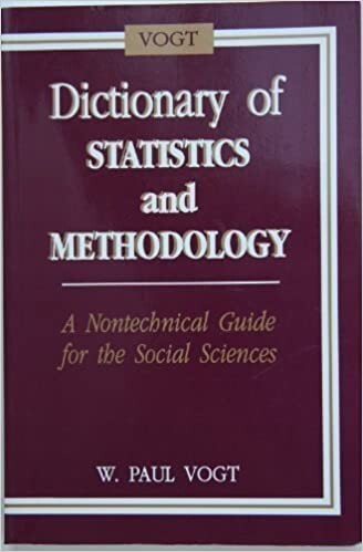 Dictionary of statistics and methodology : a nontechnical guide for the social sciences