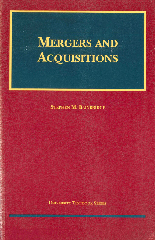 Mergers and acquisitions