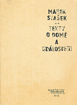 Texty o domě a událostech