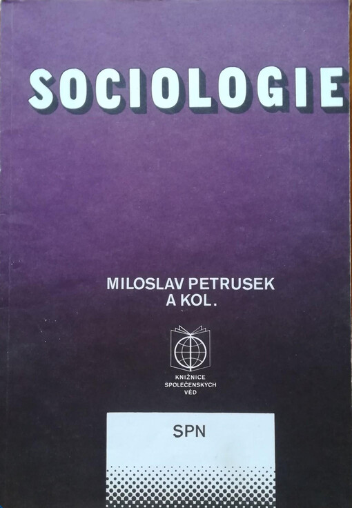 Sociologie : občanská nauka (základy společenských věd)