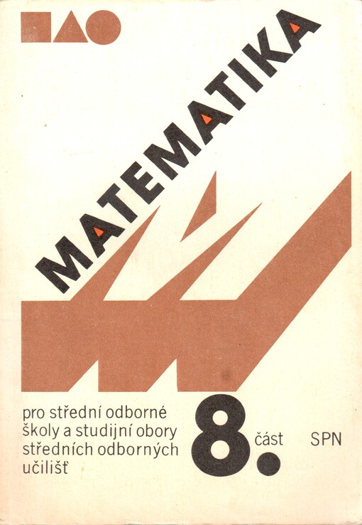 Matematika pro střední odborné školy a studijní obory středních odborných učilišť, 8. část