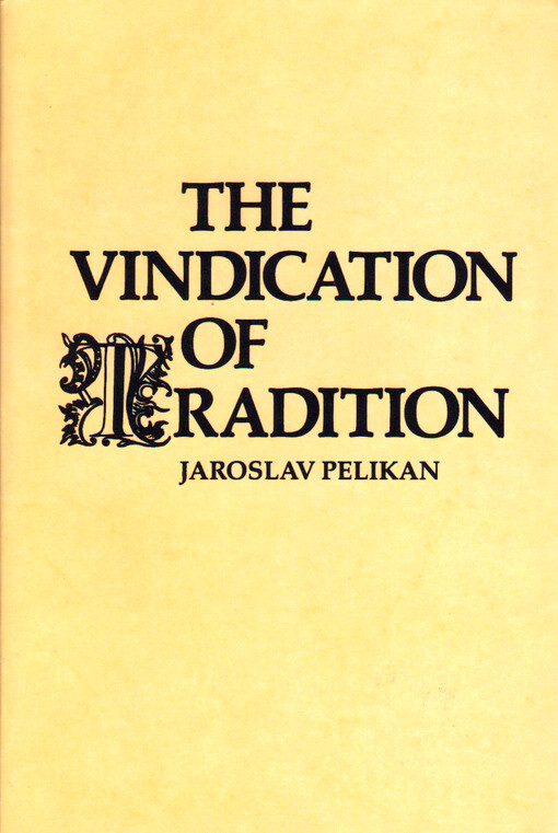 The vindication of tradition