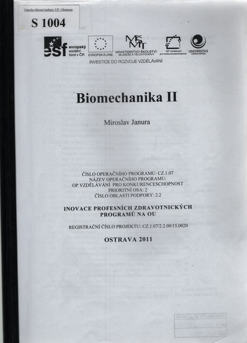 Biomechanika II