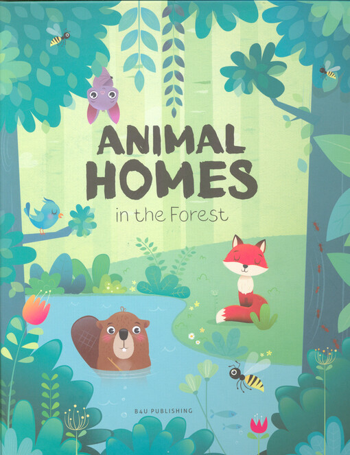Animal homes in the forest