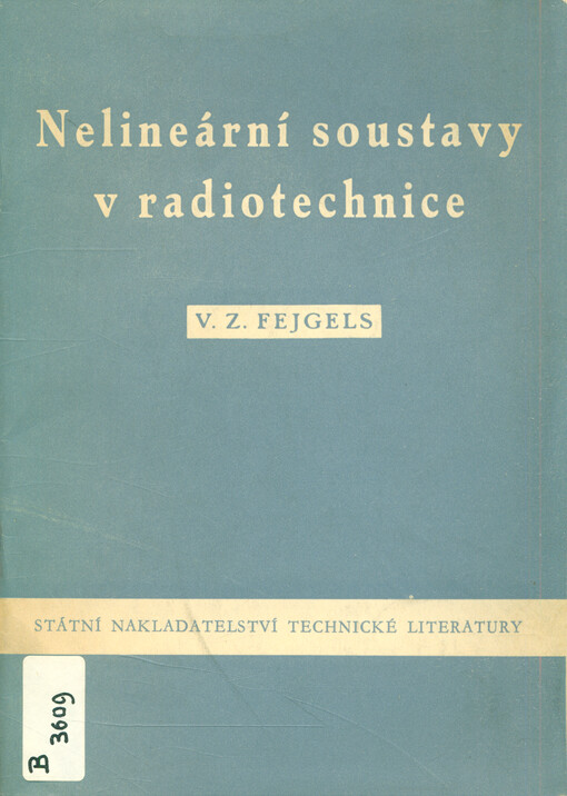 Nelineární soustavy v radiotechnice  