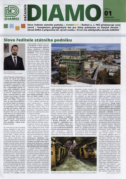 DIAMO : podnikový občasník s. p. DIAMO Stráž pod Ralskem