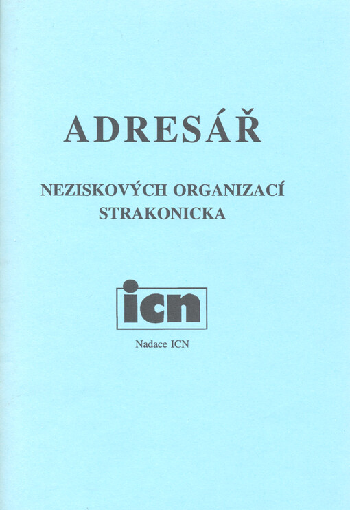 Adresář neziskových organizací Strakonicka