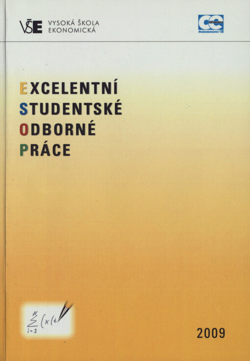 Excelentní studentské odborné práce 2009
