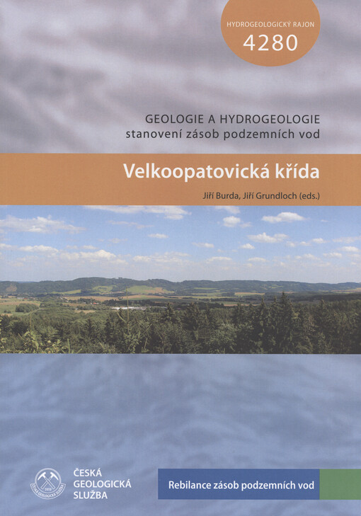 Velkoopatovická křída : hydrogeologický rajon 4280