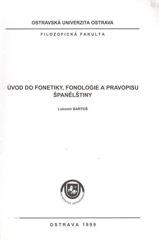Úvod do fonetiky, fonologie a pravopisu španělštiny