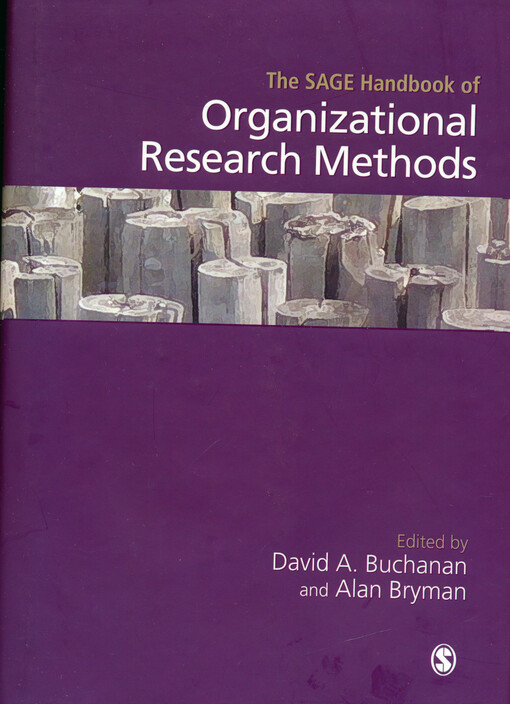 The SAGE handbook of organizational research methods
