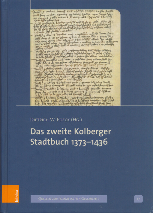 Das zweite Kolberger Stadtbuch 1373-1436