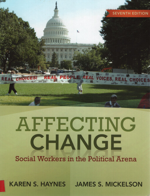Affecting change : social workers in the political arena