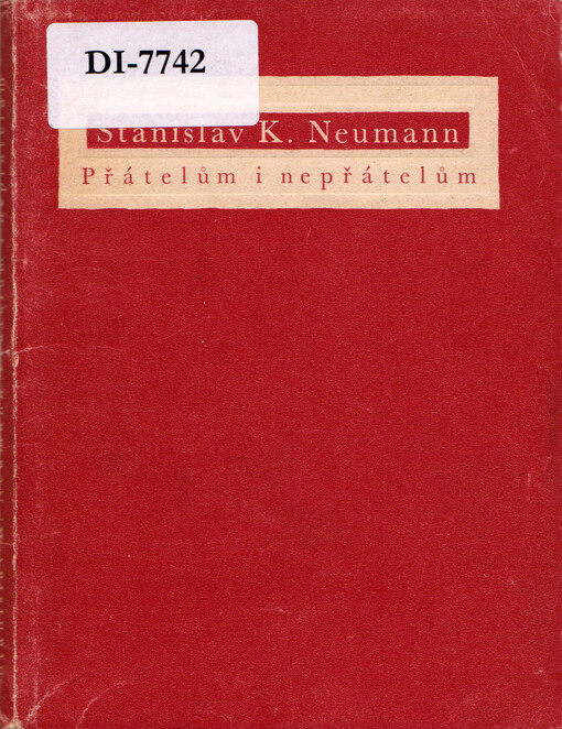 Přátelům i nepřátelům