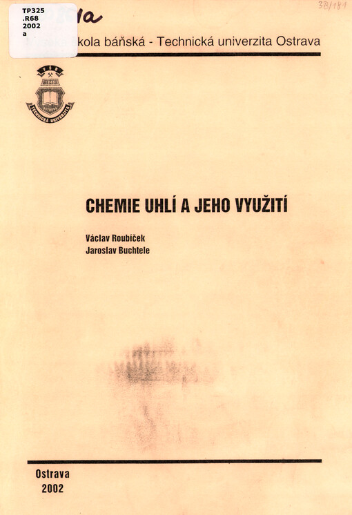 Chemie uhlí a jeho využití