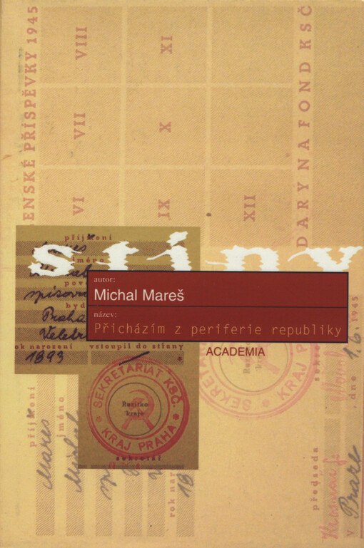 Přicházím z periferie republiky
