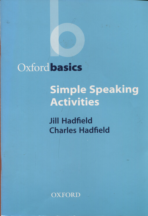Simple speaking activities