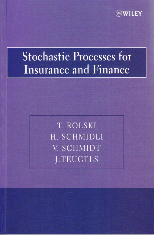 Stochastic Processes for Insurance and Finance (Wiley Paperbacks)
