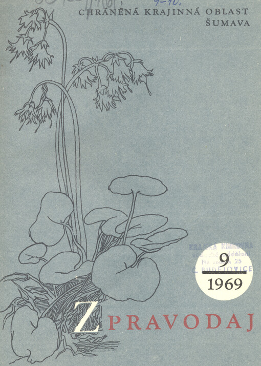 Zpravodaj : Chráněná krajinná oblast Šumava