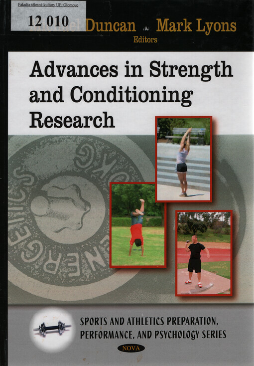 Advances in strength and conditioning research