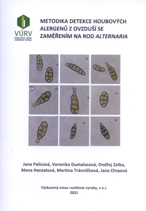 Metodika detekce houbových alergenů z ovzduší se zaměřením na rod Alternaria