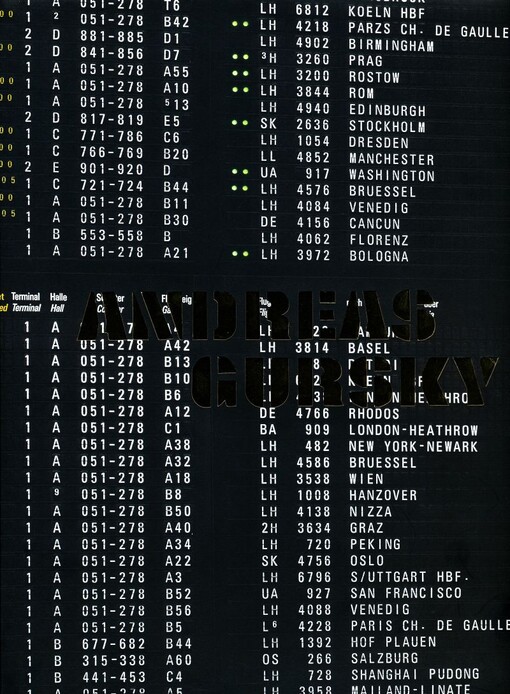 Hatje Cantz Andreas Gursky