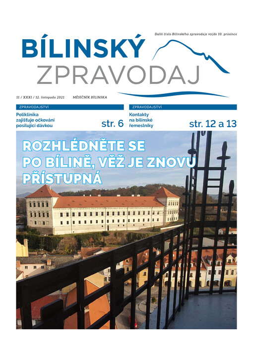 Bílinský zpravodaj : měsíčník Bílinska