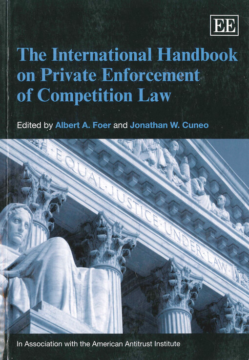 The international handbook on private enforcement of competition law