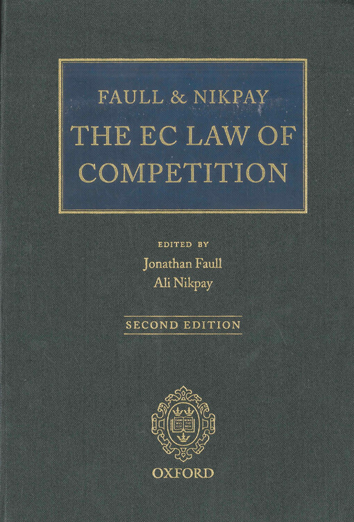 The EC law of competition