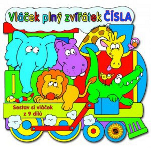 Vláček plný zvířátek. Čísla