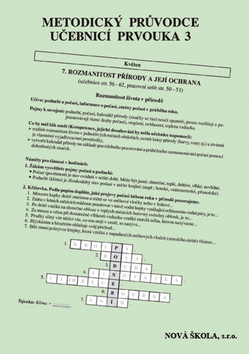 Prvouka 3 : pro 3. ročník základní školy