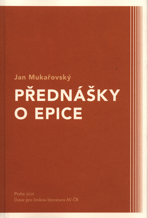 Přednášky o epice