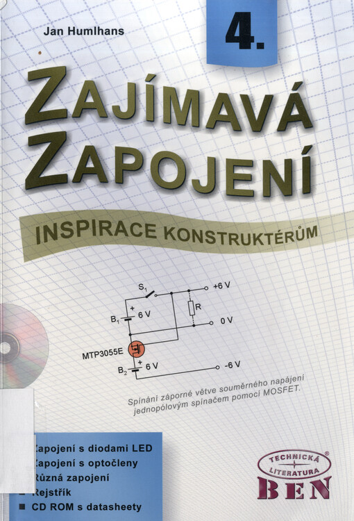 Zajímavá zapojení. 4. díl, Zapojení s diodami LED, zapojení s optočleny, různá zapojení, rejstřík