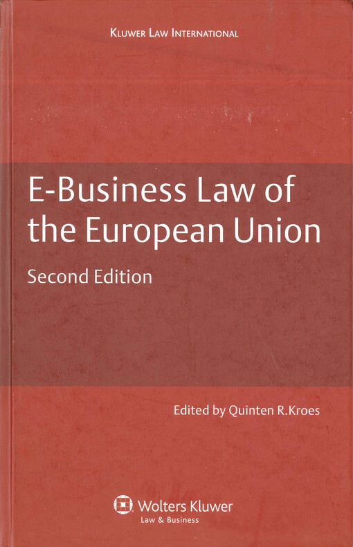 E-business law of the European Union