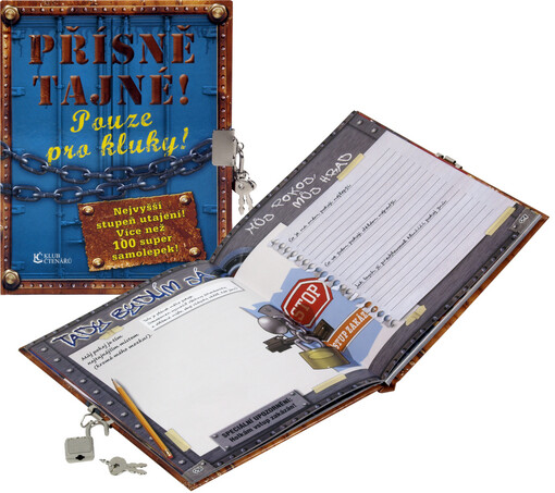 Přísně tajné! : pouze pro kluky! : nejvyšší stupeň utajení!