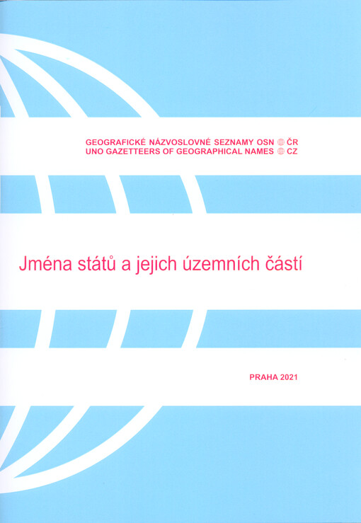 Jména států a jejich územních částí = Names of the states and their territorial parts