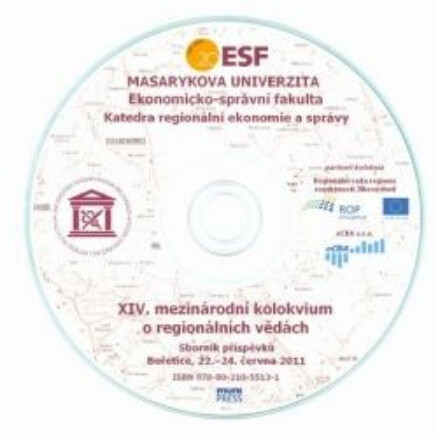 XIV. Mezinárodní kolokvium o regionálních vědách; Sborník příspěvků (CD)