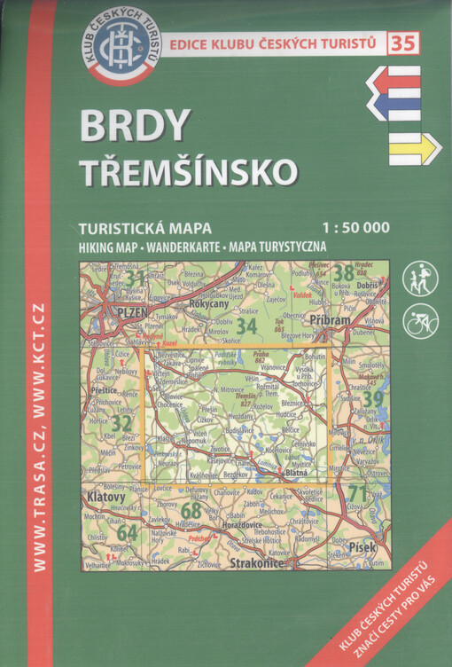 Brdy, Třemšínsko : turistická mapa 1:50 000